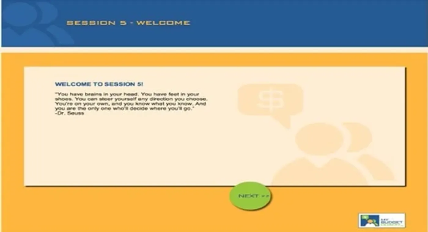 Account detail screen